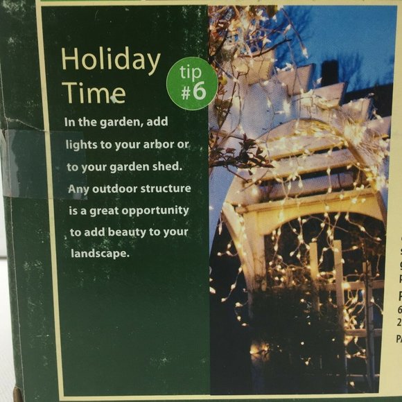 Holiday Time 300 Christmas 18 Ft Multicolor Bulbs White Wire Icicle Light Set - Picture 7 of 8